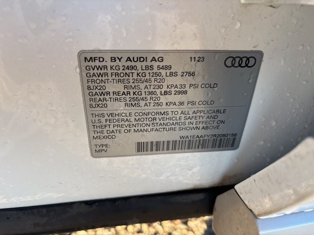 2024 Audi Q5 45 S line Premium quattro